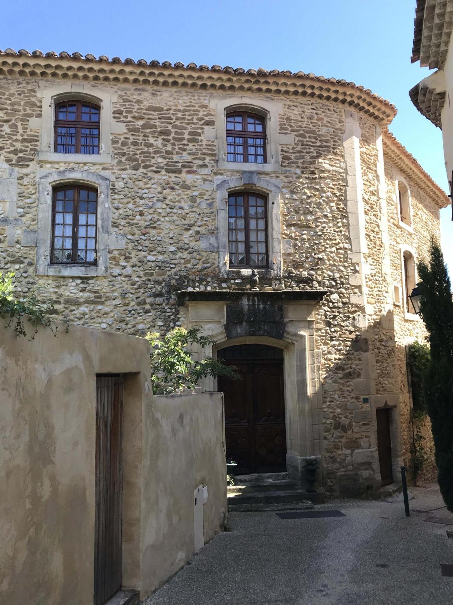 Hotel La Perroya Visan Exterior foto